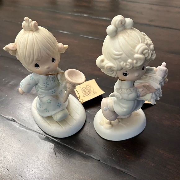 Precious Moments - Faith Takes The Plunge & Lord Help Me Stick To My Job - Picture 1 of 3